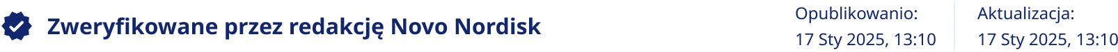 Zweryfikowane przez redakcję Novo Nordisk