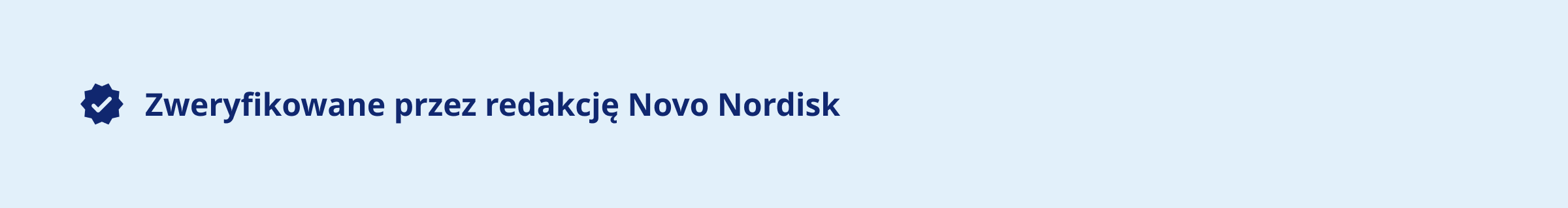 Zweryfikowane przez redakcję Novo Nordisk